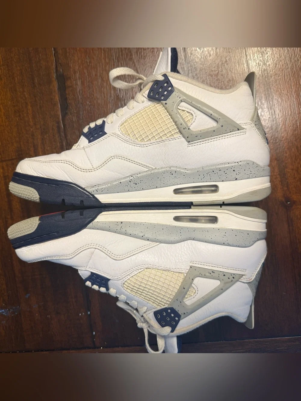 Jordan 4 Midnight Navy Athletic Sneakers